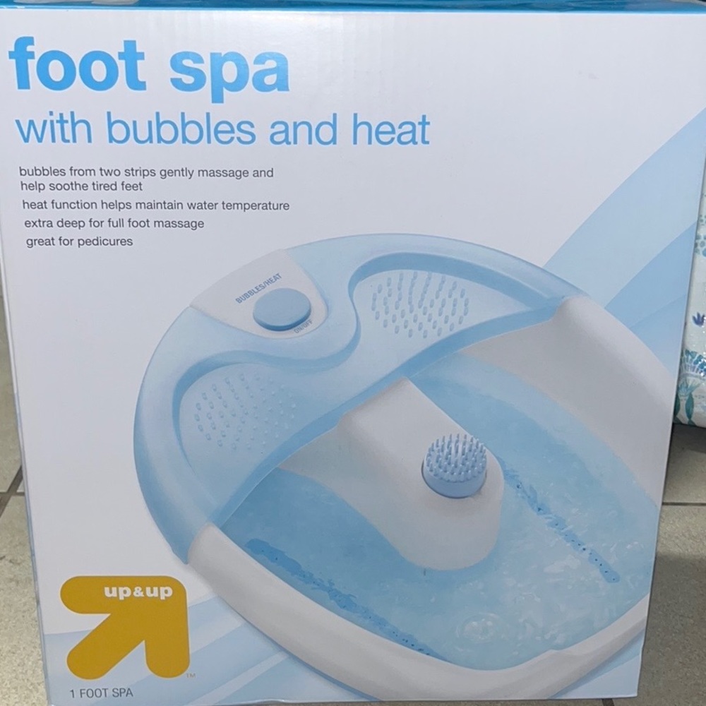 Up & Up Foot Spa w/ bubbles & heat